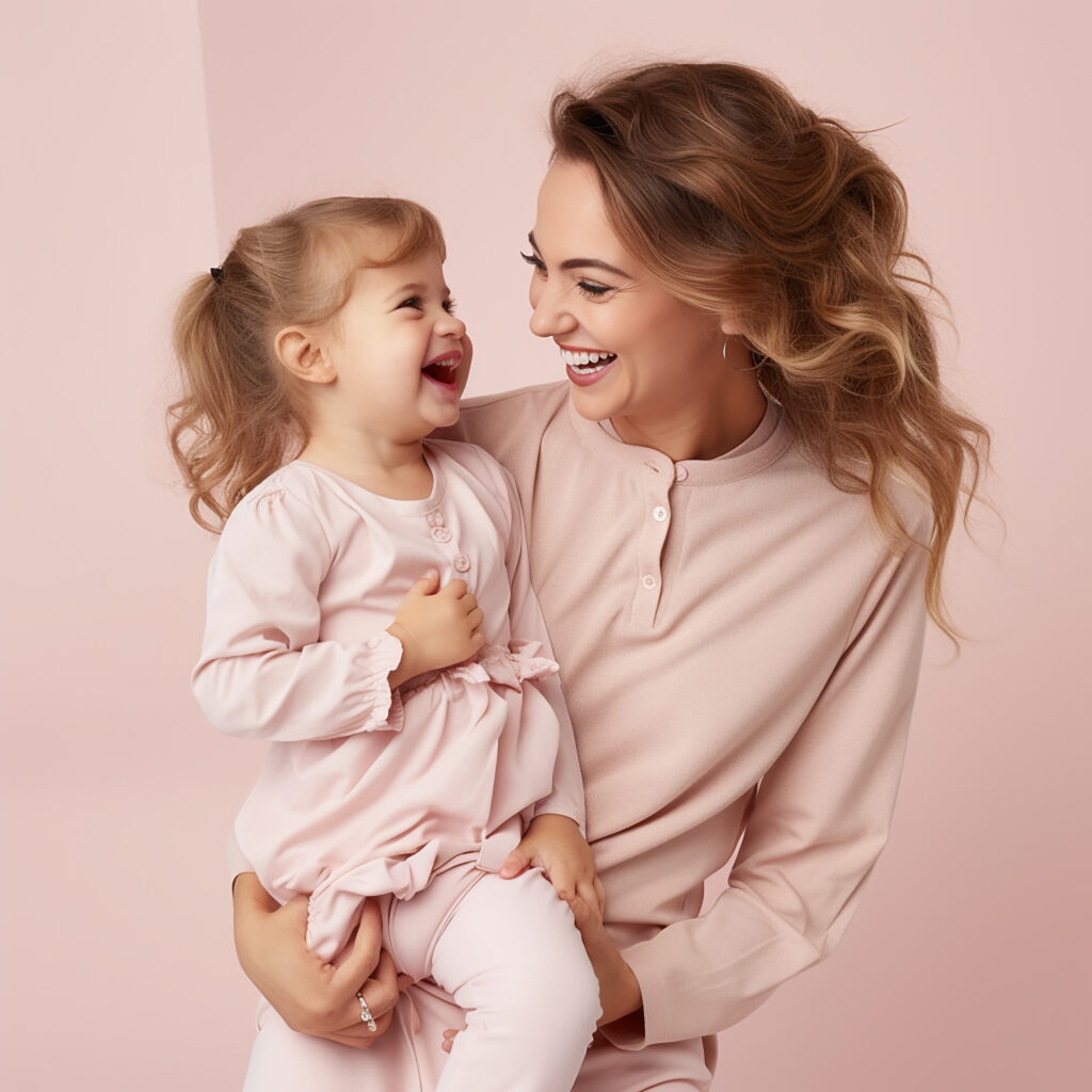 joyful-mother-adorable-child-delight-playful-moments